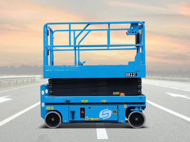 0812電動剪叉式高空車  登高車