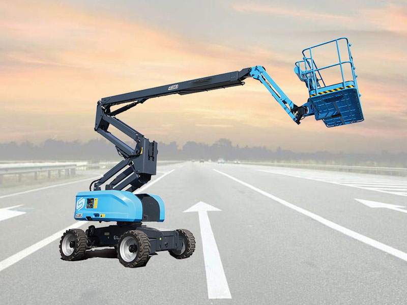 AB18EJ電動曲臂高空作業平臺