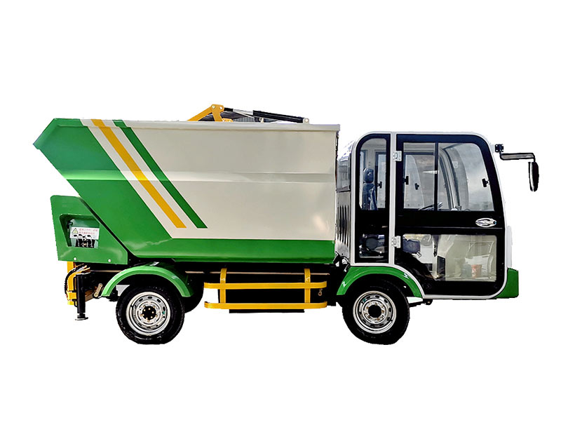 皓瑞潔電動后掛桶垃圾車